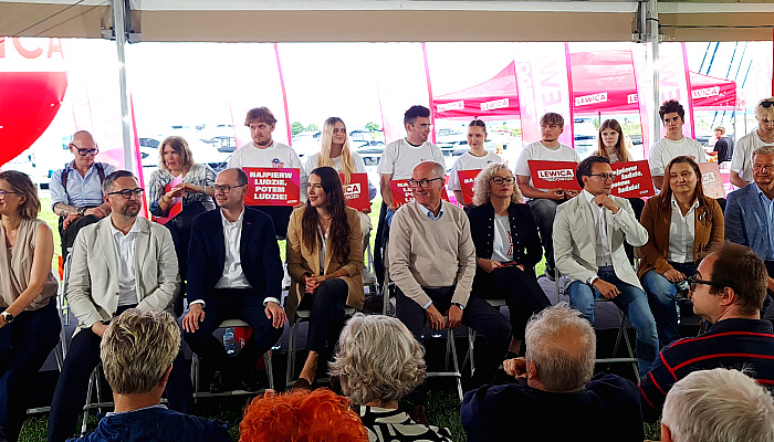 Nowa Lewica w letniej trasie. Wczoraj Giżycko, dziś Olsztyn i Elbląg Nowa Lewica w letniej trasie. Wczoraj Giżycko, dziś Olsztyn i Elbląg